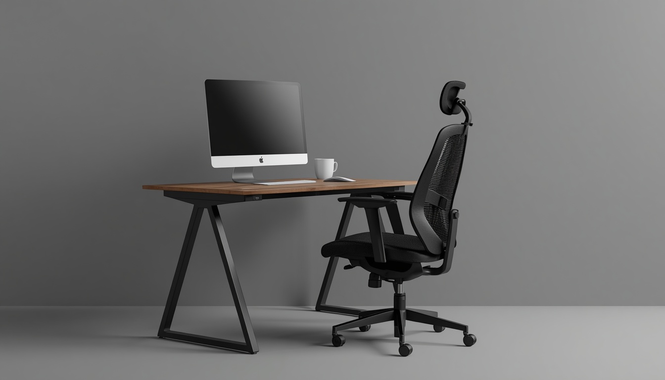 Posture Starter Guide cover showing ergonomic desk arrangement